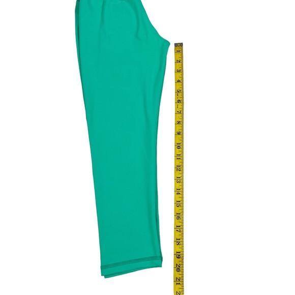 ABS2B Booty Pum Pum Ruched Bum Scrunch Cropped Fitness Leggings Mint Green, S - Picture 8 of 8